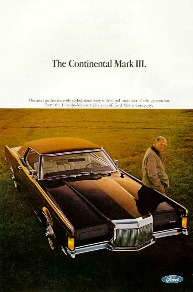 1968 Lincoln Auto Advertising